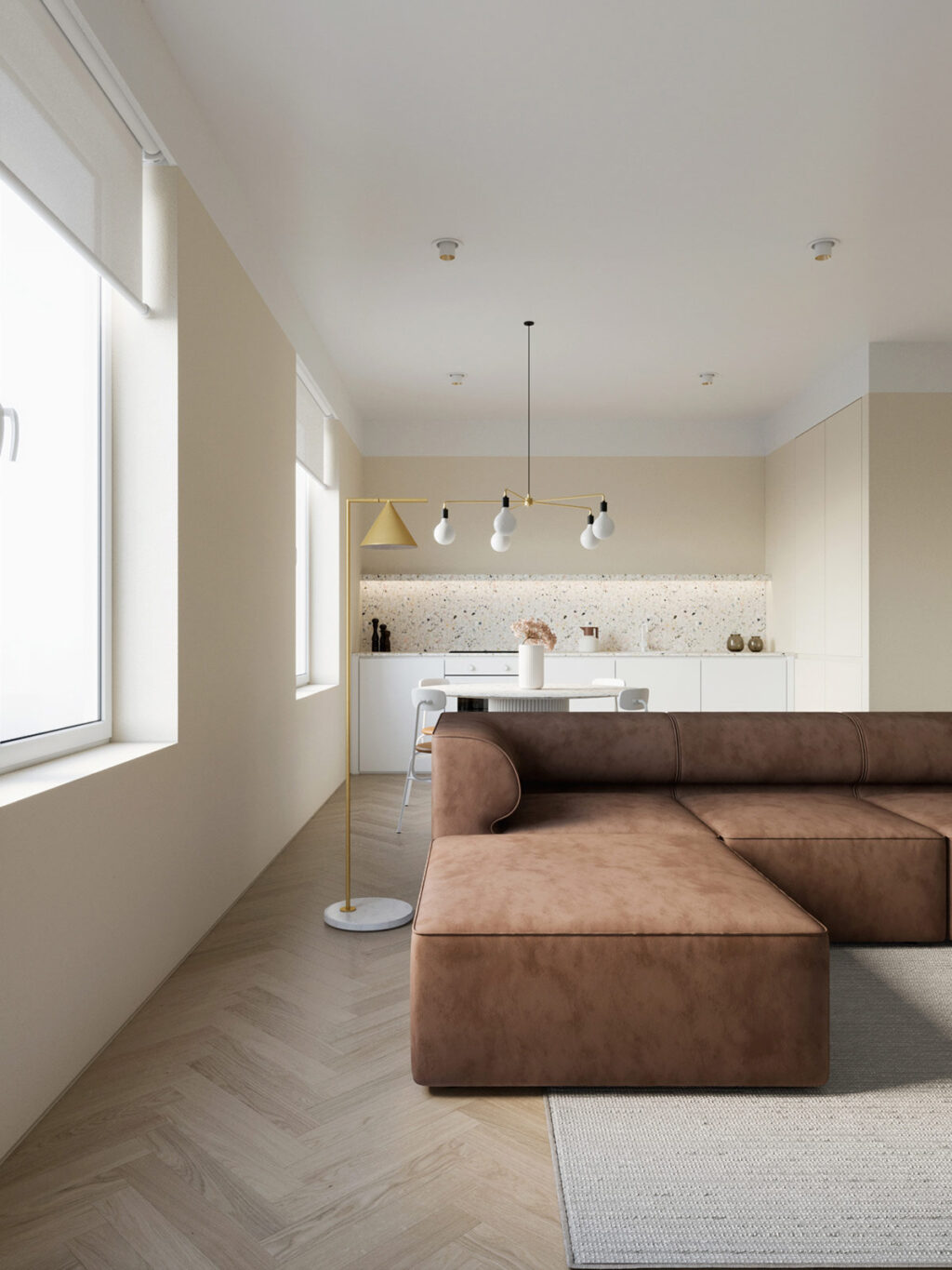 Coffee And Cream Interiors With A Swirl Of Sophisticated Style