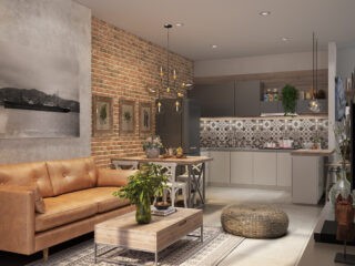 Rustic-Industrial Interior Design Examples