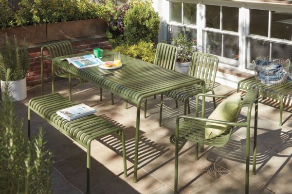 Metal outdoor hotsell dining set
