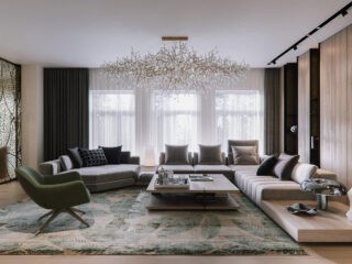 Modern Country House With Eco Themed Interior, Plus Pool House And Spa