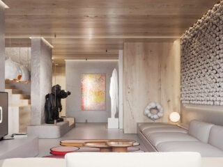Off-beat Cool Ukrainian Home With Four Levels