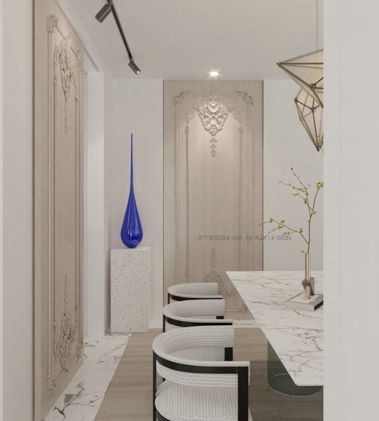 unique marble dining room design classic meets modern | Interior Design ...