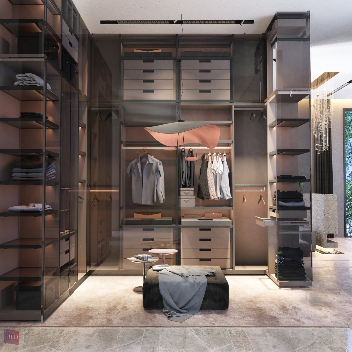 Modern Walk-in Closet Organizer Wardrobes Furniture Custom Luxury Bedroom  Walk in Closets Wardrobe Designs - China Walk in Closet, Modern Clothes  Walk in Closet