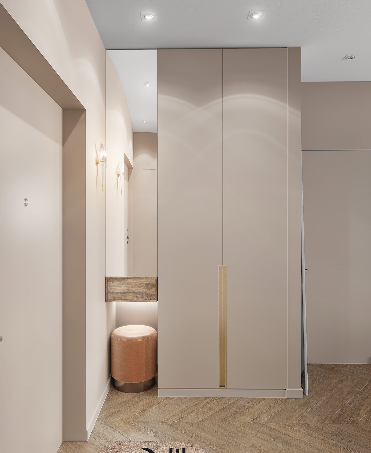 Gold shop wardrobe handles