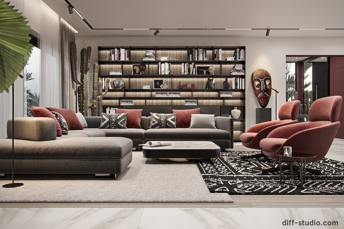 Modern Ethnic Interior Design With Afro Vibes