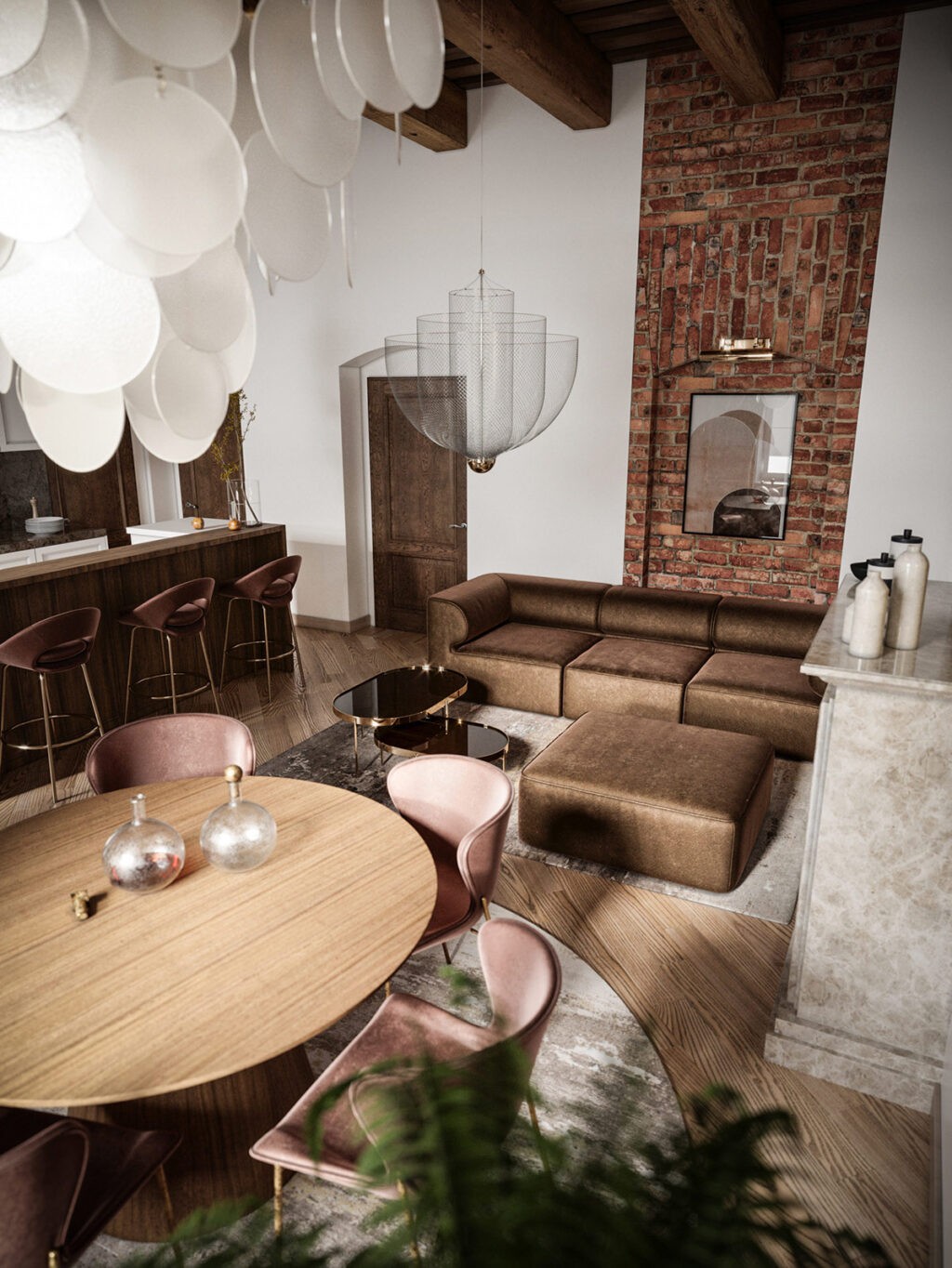 round dining table | Interior Design Ideas