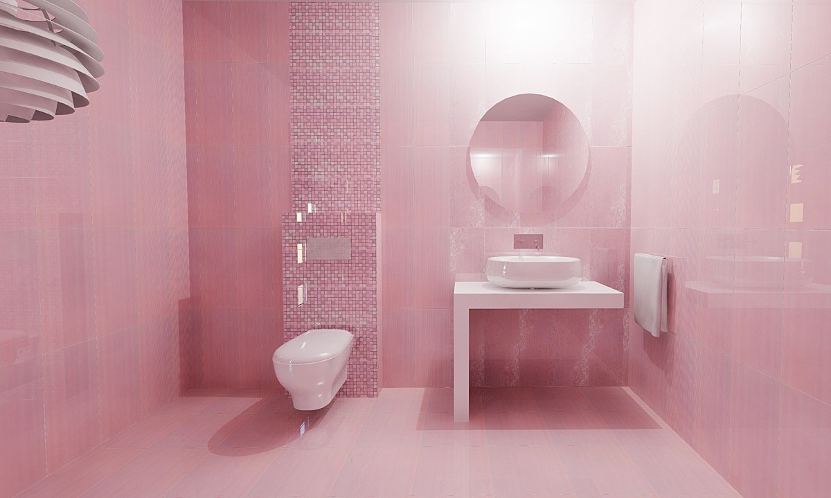 7 Pink Bathrooms to Get Your Heart Racing