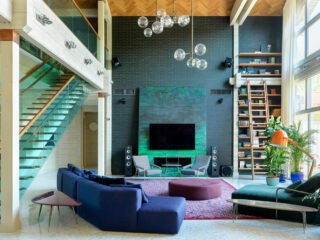 Attention Grabbing Home Design Packed With Colourful Chic Modernity