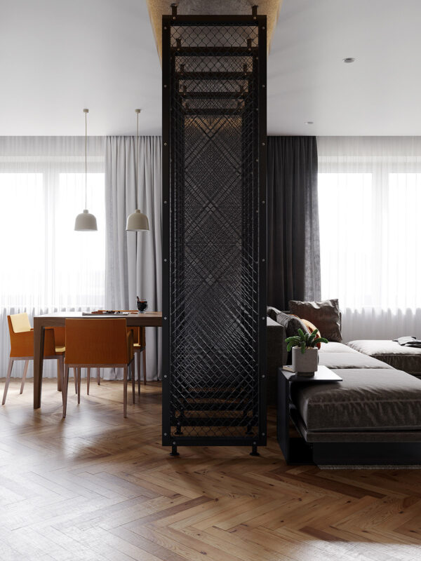Picture of industrial room divider | Interior Design Ideas