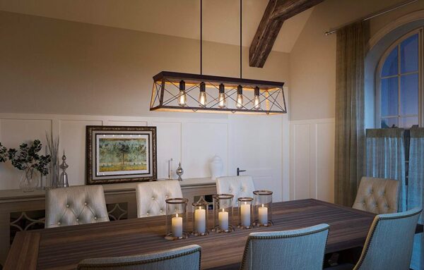 Linear dining room light deals