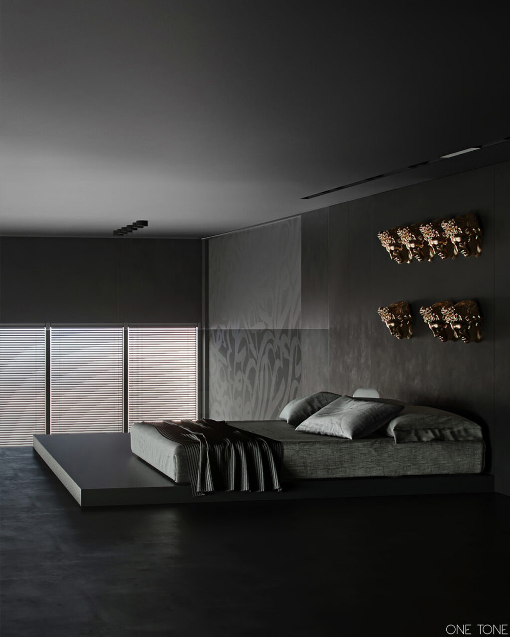 A Duo Of Deliciously Dark Luxury Interiors