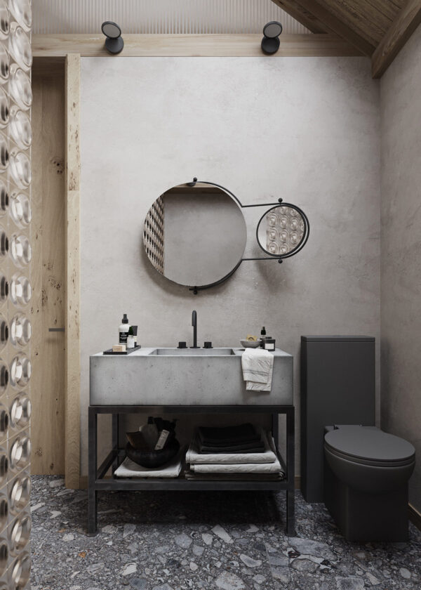 industrial style bathroom vanity Interior Design IdeasInterior Design