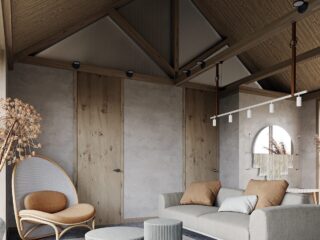 The Modern Rustic Charm Of A Luxury Mediterranean Villa