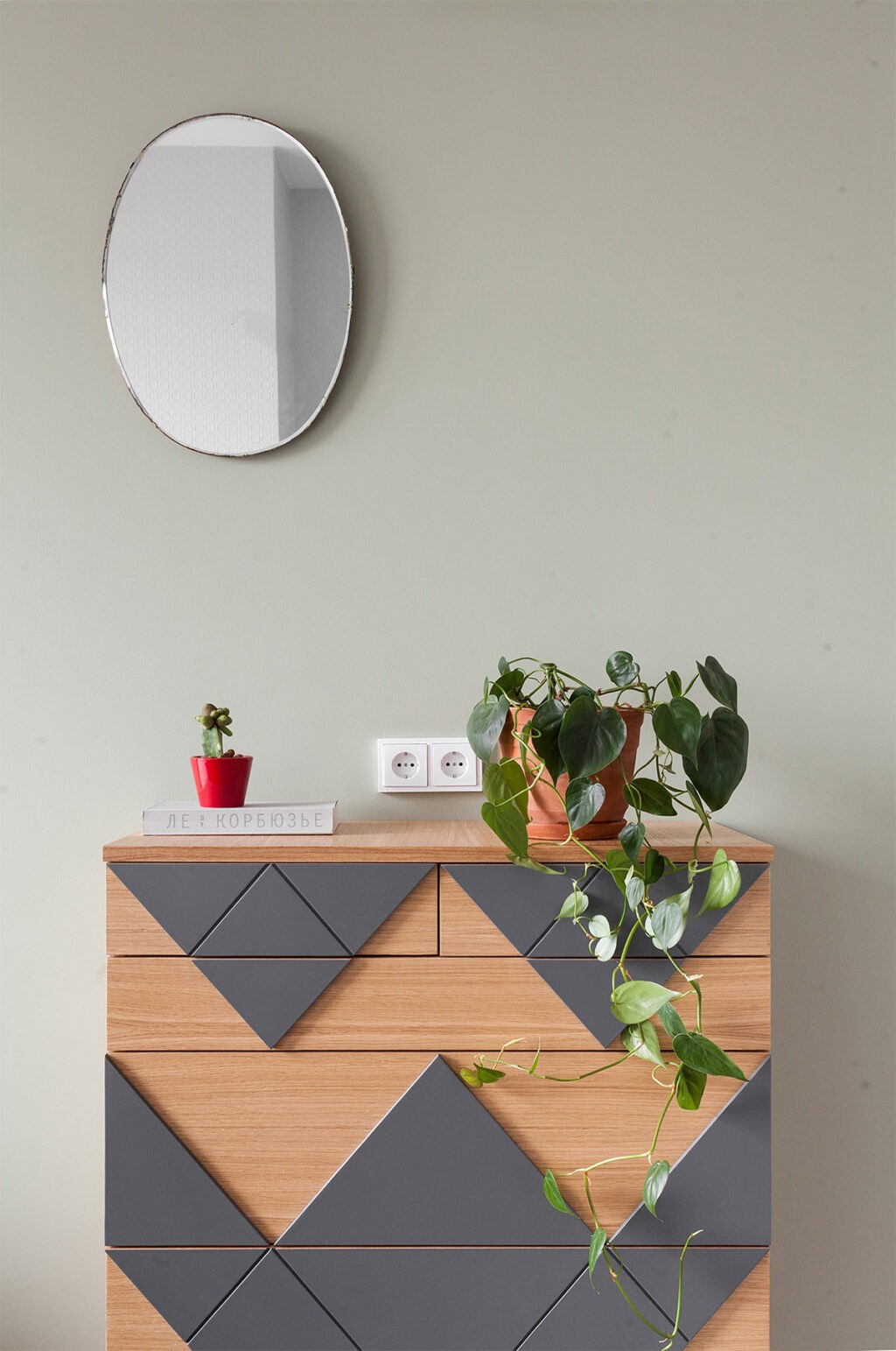 geometric dresser Interior Design Ideas