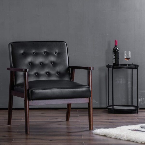 51 Leather Faux Leather Chairs that Redefine Classic Comfort
