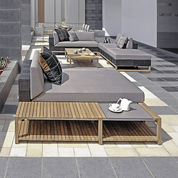 Oversized outdoor coffee table deals