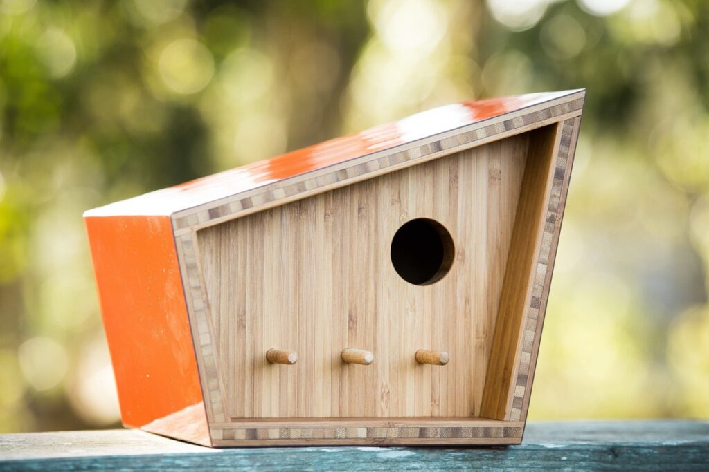 geometric birdhouse Interior Design Ideas