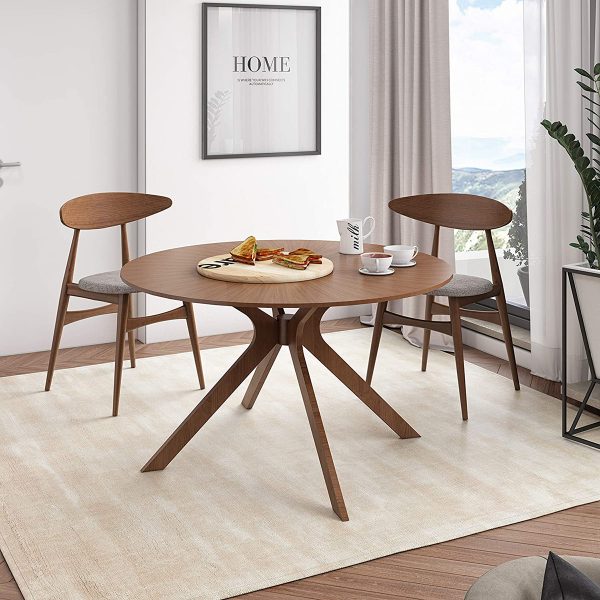 https://www.home-designing.com/wp-content/uploads/2020/06/Small-Mid-Century-Modern-Kitchen-Table-with-Round-Top-and-Walnut-Wood-Finish-600x600.jpg