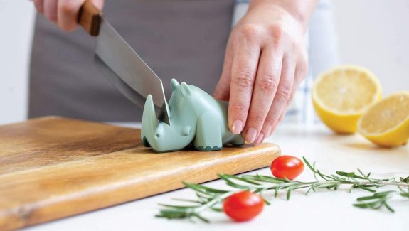 Product Of The Week: A Cute Rhino Shaped Knife Sharpener