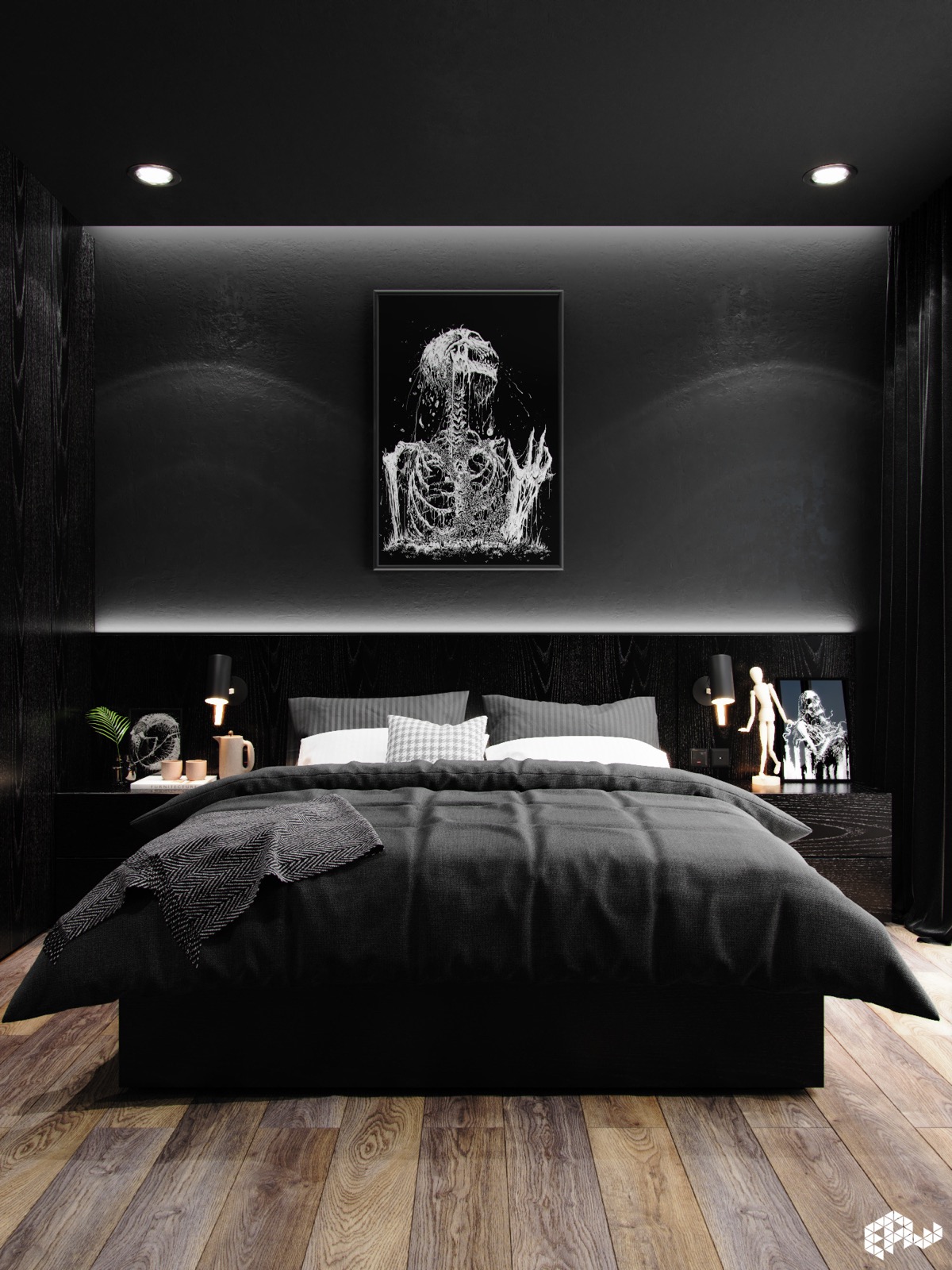Black and beautiful room decor black 10 ways to add black accents ...