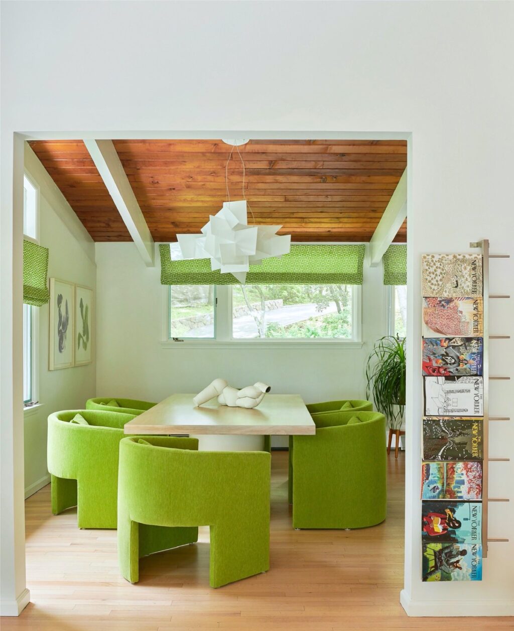 lime green dining set Interior Design Ideas