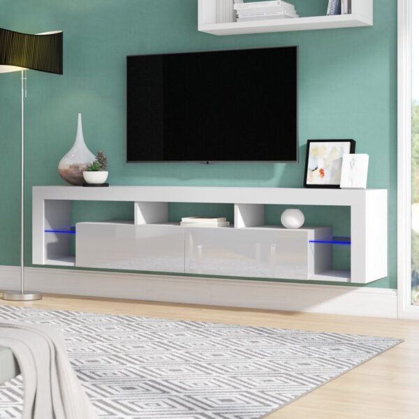 51 Floating Tv Stands To Binge Your Favorite Shows In Style