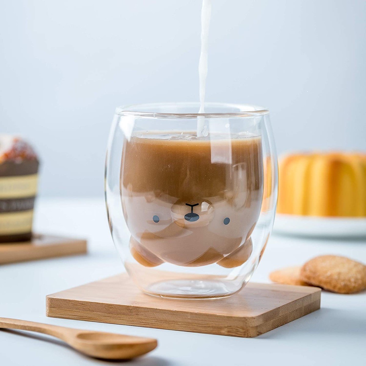 Product Of The Week: A Cute Double Walled Bear Glass