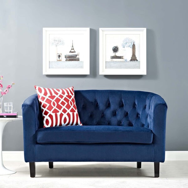 Blue oversized chair store