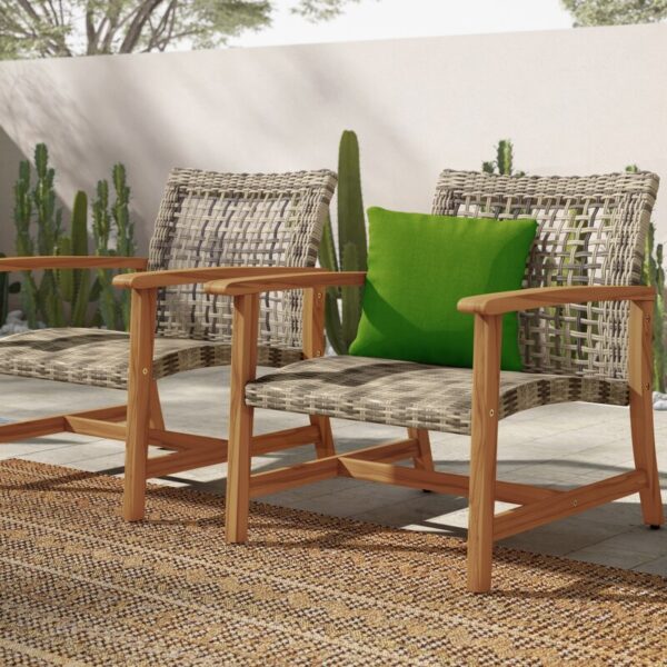 Oversized club on sale chair outdoor