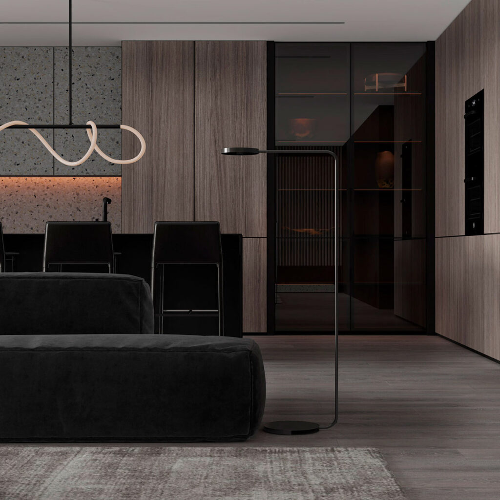 Dark Interior Decor With Confident Sophistication