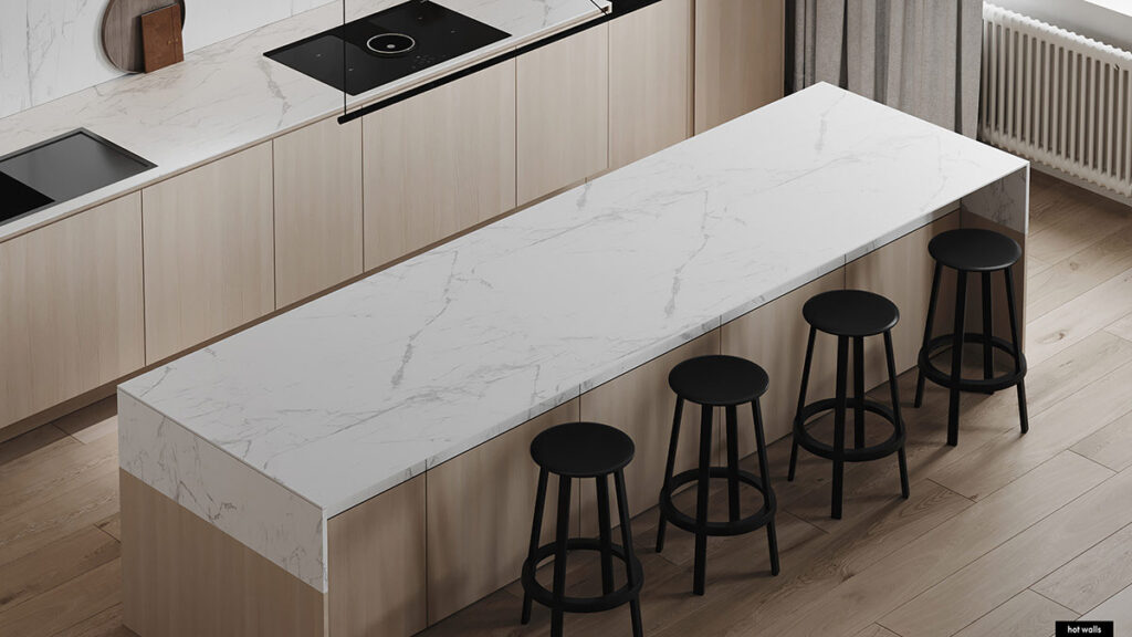 Serenely Stylish White And Wood Interiors