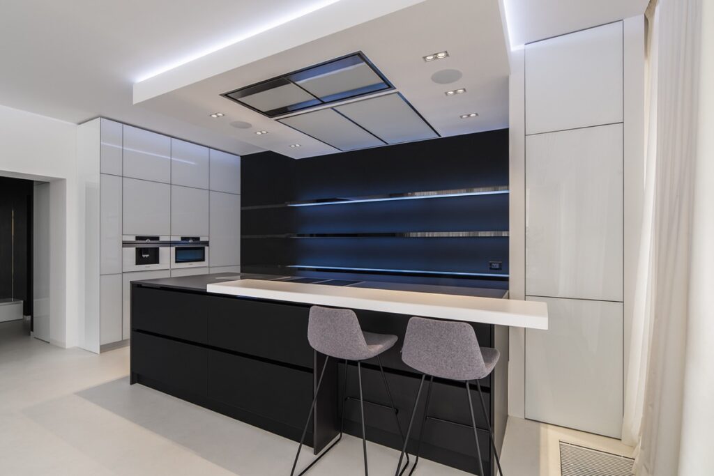 grey kitchen bar stools | Interior Design Ideas