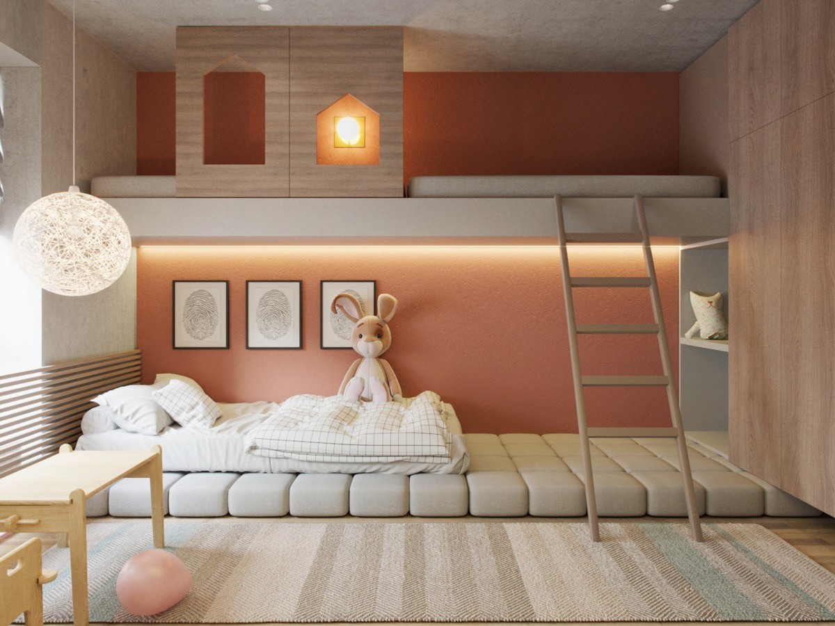 24 Ideas for Designing Shared Kids Rooms