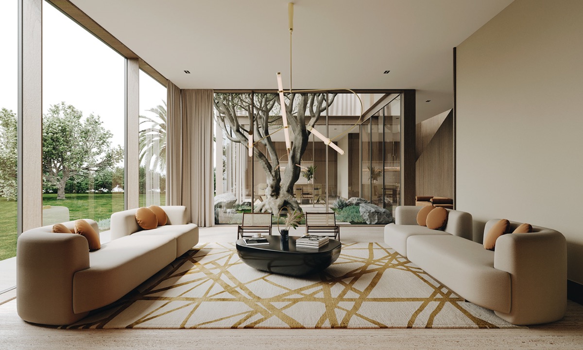 contemporary turkish living room