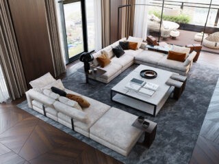 Impressive Private Penthouse Interior In Russia