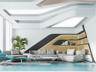 Futuristic Home Interiors Shaped By Technological Inspiration