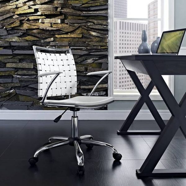 Criss Cross Office Chair Black, Office Chairs