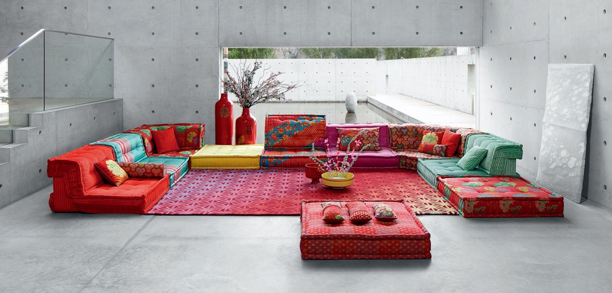 Mah Jong Modular Sofa Interior Design