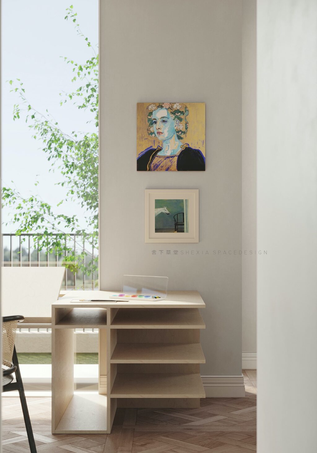 easy drawing board decoration