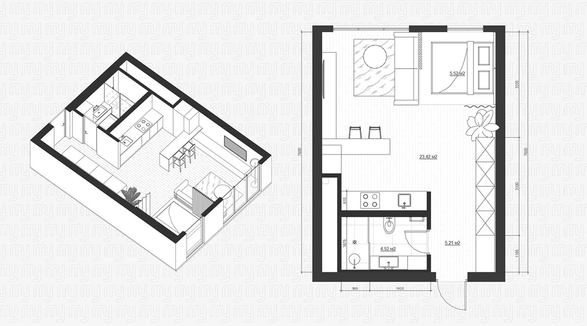 Remodelled Apartments Under 40 Sqm