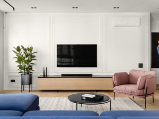 Personalising A Modern Interior With Green, Blue, Pink & Yellow Accent Decor