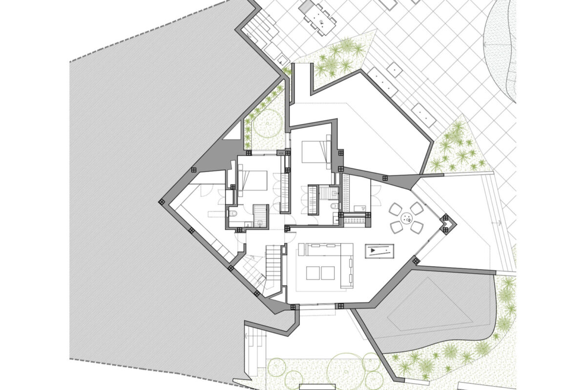 Floor Plan With Terrace Interior Design Ideas