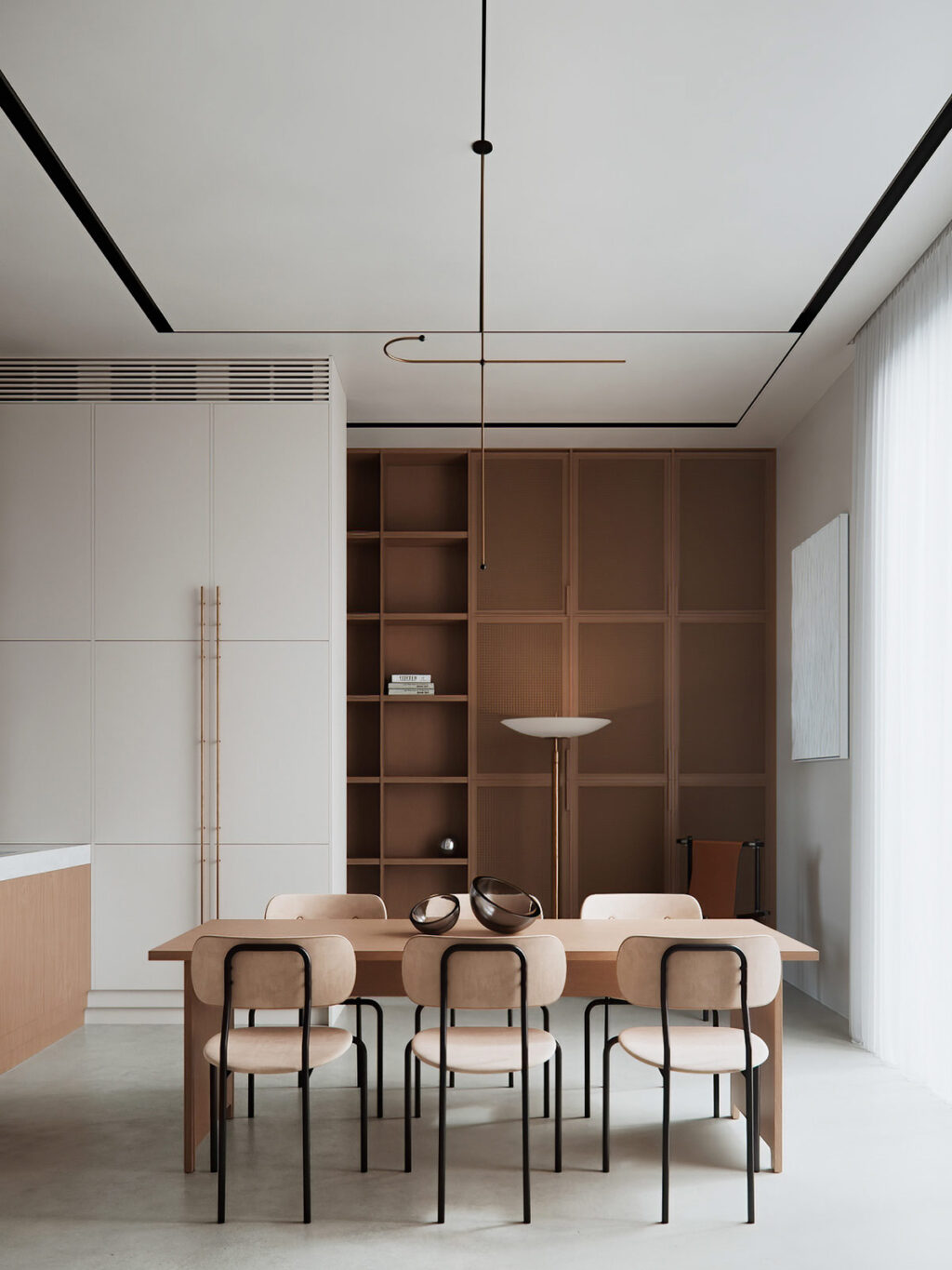 rectangle dining table | Interior Design Ideas