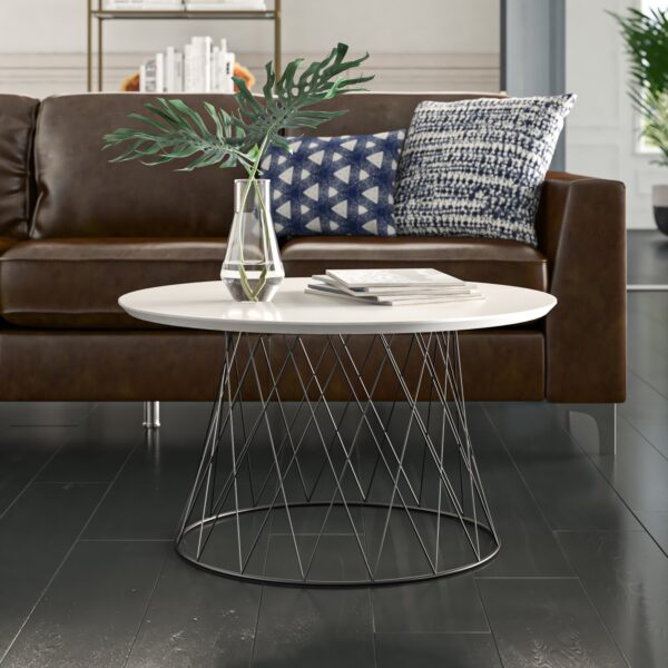 51 White Coffee Tables to Refresh Your Living Room