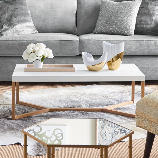51 White Coffee Tables to Refresh Your Living Room