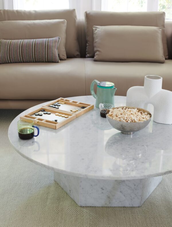 Luxury white coffee table online