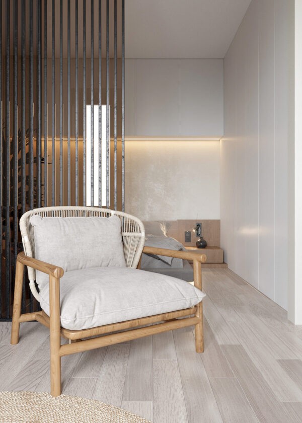 slatted room divider Interior Design Ideas