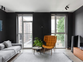 Bringing Dark Interiors Out Of The Shadows With Colourful Accents