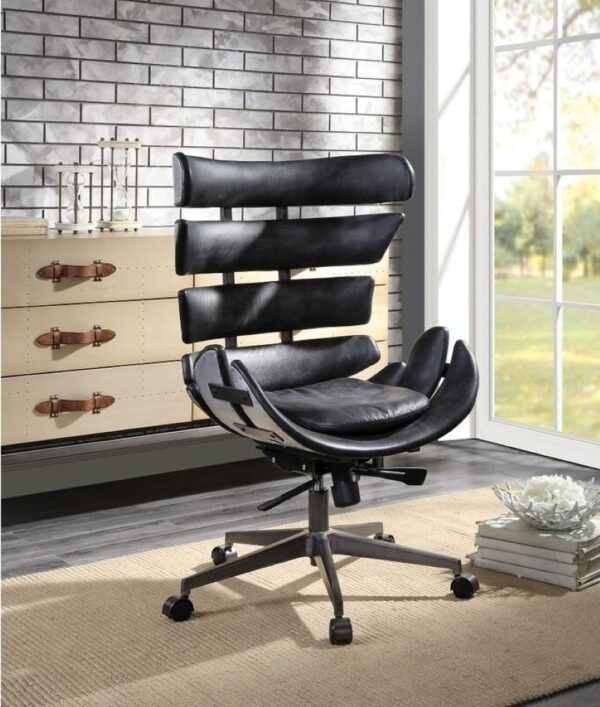 Premium leather office chair 2025