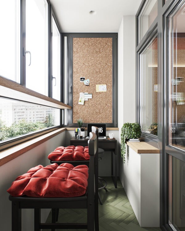 cork memo board Interior Design Ideas